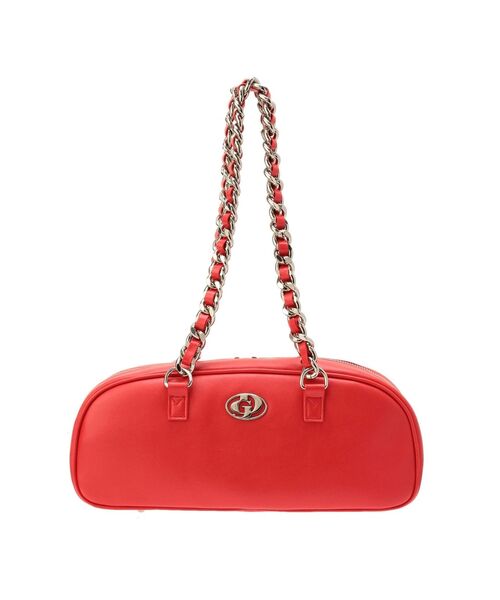 GYDA（ジェイダ）の「チェーンハンドルBAG（ショルダーバッグ・レディース・レッド/ブラック/オフホワイト・FREE）」の3枚目の写真