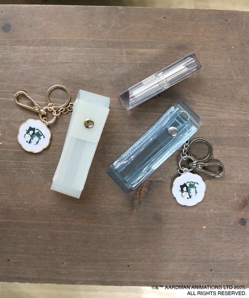 ACCOMMODE（アコモデ）の「【ひつじのショーン】羊文学リップケース（ポーチ・レディース・ホワイト/ブルー・FREE）」の9枚目の写真