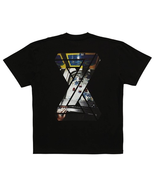 NOSTALVIA(ノスタルヴィア)の「NOSTALVIA ノスタルヴィア Smart Ball New Star / スマートボール ニュースター Tシャツ(Tシャツ/カットソー・メンズ・ブラック/ホワイト・X-LARGE/XX-LARGE/SMALL/MEDIUM/LARGE)」の2枚目の写真