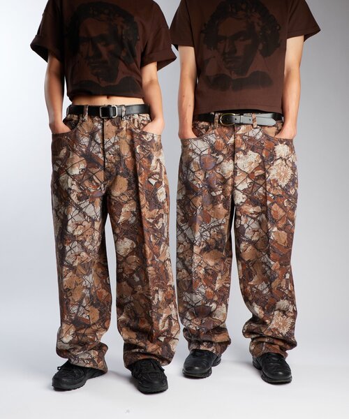 OBEY（オベイ）の「【OBEY/オベイ】CLASSIC BAGGY DENIM（デニムパンツ・メンズ・カーキ・32）」の2枚目の写真