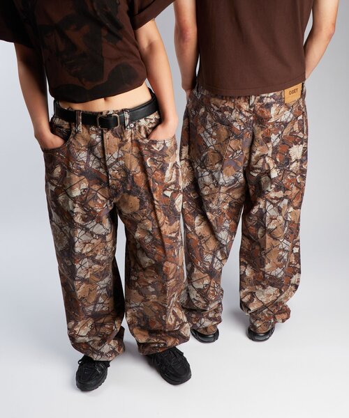 OBEY（オベイ）の「【OBEY/オベイ】CLASSIC BAGGY DENIM（デニムパンツ・メンズ・カーキ・32）」の3枚目の写真