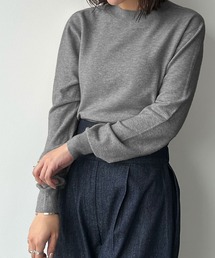 モックネック」に該当するレディースのニット/セーター