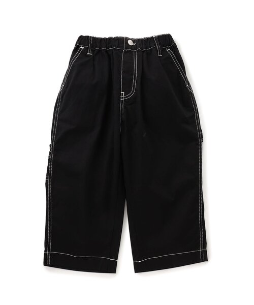 BREEZE(브리즈)의 「【WEB 한정/주니어 대응】와이드 페인터 팬츠(그 외 팬츠)」|블랙