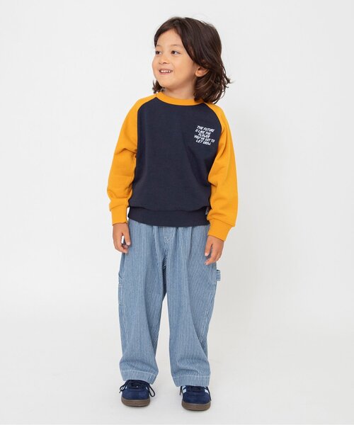 BREEZE（ブリーズ）の「【WEB限定/ジュニア対応】ワイドペインターパンツ（その他パンツ・キッズ・インディゴブルー/ベージュ/ブラック/ピンク/その他10/グリーン・160/150/140/130/120/110/100/90）」の21枚目の写真