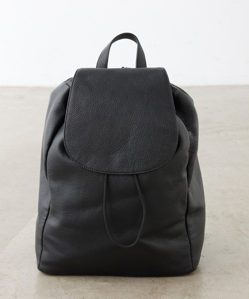 PAPILLONNER(パピヨネ)の「2WAYレザーコンビリュック(バックパック/リュック・レディース・ブラック系その他/ブラック・FREE)」の3枚目の写真