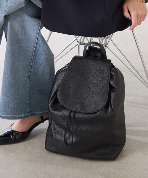 PAPILLONNER(パピヨネ)の「2WAYレザーコンビリュック(バックパック/リュック・レディース・ブラック系その他/ブラック・FREE)」の19枚目の写真