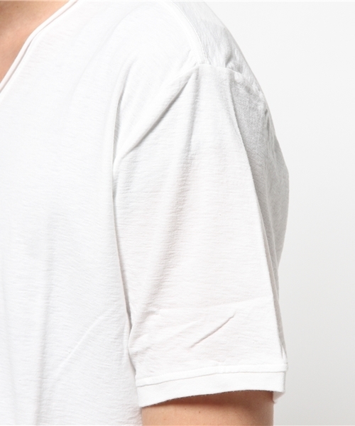 BHY-biography(ビーエイチワイバイオグラフィー)の「V-NECK TEE SHIRTS(Tシャツ/カットソー・メンズ・ホワイト/ブラック/オレンジ・44/46/48)」の9枚目の写真