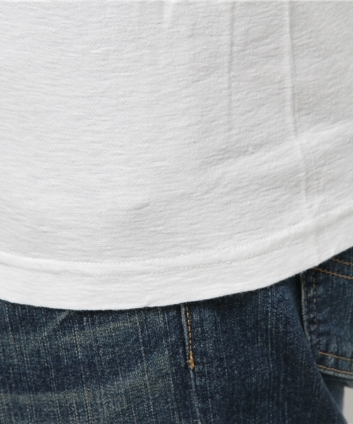 BHY-biography(ビーエイチワイバイオグラフィー)の「V-NECK TEE SHIRTS(Tシャツ/カットソー・メンズ・ホワイト/ブラック/オレンジ・44/46/48)」の4枚目の写真