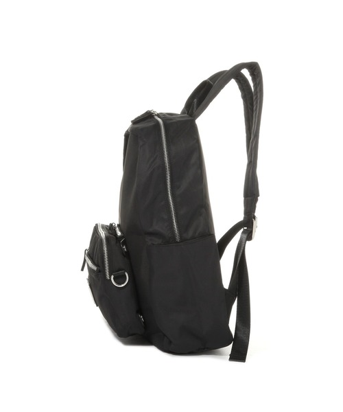 BAYFLOW（ベイフロー）の「デタッチャブルデイパック（バックパック/リュック・レディース・ブラック/ベージュ・FREE）」の6枚目の写真