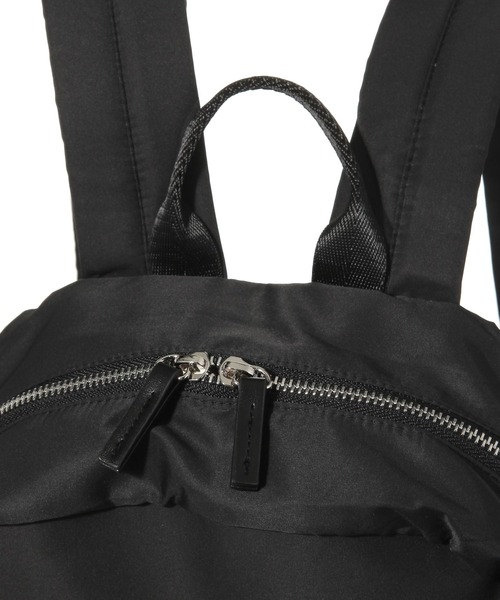 BAYFLOW（ベイフロー）の「デタッチャブルデイパック（バックパック/リュック・レディース・ブラック/ベージュ・FREE）」の8枚目の写真