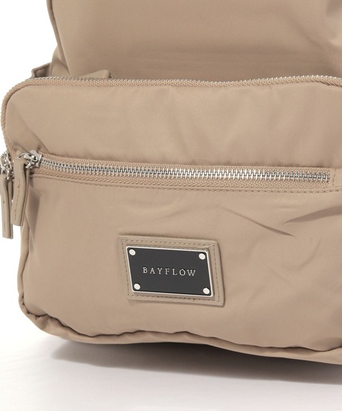 BAYFLOW（ベイフロー）の「デタッチャブルデイパック（バックパック/リュック・レディース・ブラック/ベージュ・FREE）」の18枚目の写真