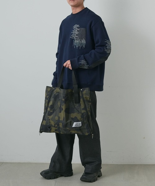 ATSURO TAYAMA(アツロウタヤマ)の「【ART OF GARDEN】エプロンバッグ(トートバッグ・レディース・グリーン系その他/ブラック/ブラック系その他・フリー)」の16枚目の写真