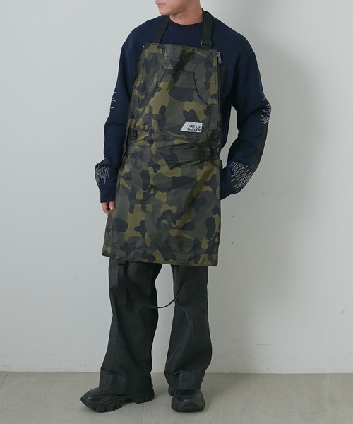 ATSURO TAYAMA(アツロウタヤマ)の「【ART OF GARDEN】エプロンバッグ(トートバッグ・レディース・グリーン系その他/ブラック/ブラック系その他・フリー)」の5枚目の写真