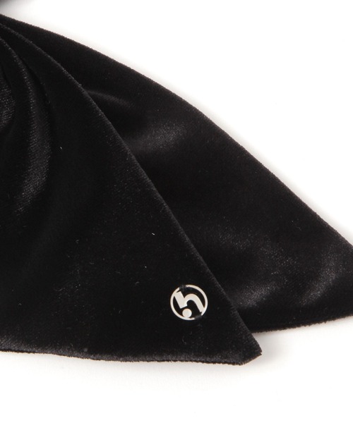 Heather（ヘザー）の「リボンベロアシュシュ　592725（シュシュ・レディース・ブラウン/ピンク/ブラック・FREE）」の5枚目の写真