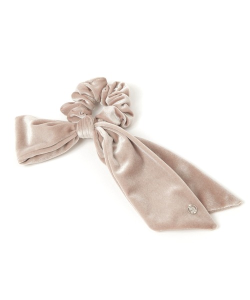 Heather（ヘザー）の「リボンベロアシュシュ　592725（シュシュ・レディース・ブラウン/ピンク/ブラック・FREE）」の10枚目の写真