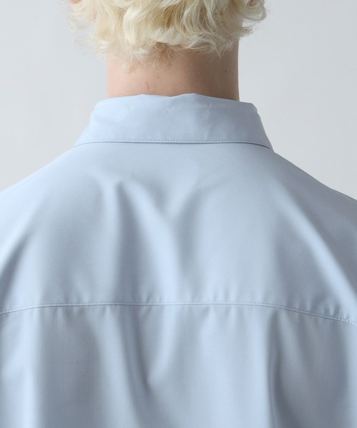 HARE(ハレ)の「ハトメブロードシャツ(HARE)(シャツ/ブラウス・メンズ・ブルー/ホワイト/ブラック・FREE)」の16枚目の写真