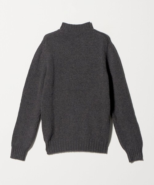Gran Sasso（グランサッソ）の「＜Gran Sasso＞ミドルゲージ メランジ モックネックニット（ニット/セーター・メンズ・ネイビー/ダークグレー・48/50）」の7枚目の写真