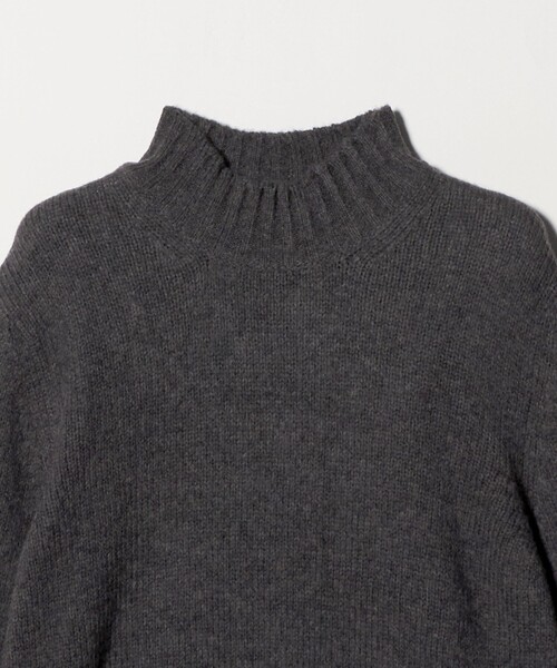 Gran Sasso（グランサッソ）の「＜Gran Sasso＞ミドルゲージ メランジ モックネックニット（ニット/セーター・メンズ・ネイビー/ダークグレー・48/50）」の8枚目の写真