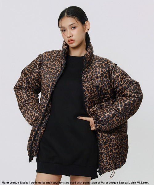 BACK TO THE FIELD（バック トゥー ザ フィールド）の「【MLB】2wayパファージャケット（その他アウター・レディース・ブラック/カモフラージュ/ホワイト/レオパード・FREE）」の15枚目の写真