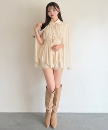 NOMAE | ケーププリーツシャツ(シャツ/ブラウス)