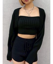 EVRIS | ビジューアンサンブルニットトップス(ニット/セーター)