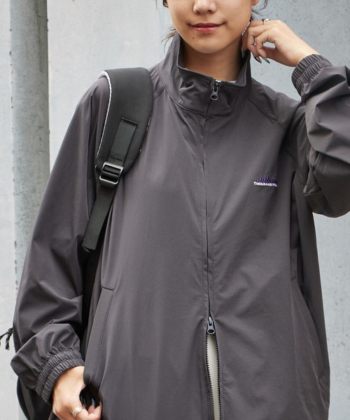 THOUSAND MILE(サウザンドマイル)の「THOUSAND MILE/サウザンドマイル ZIP BLOUSON&T-SHIRT&PANTS SET UP セットアップ(セットアップ・メンズ・チャコール/パープル/ブラック/ブルー・S)」の1枚目の写真