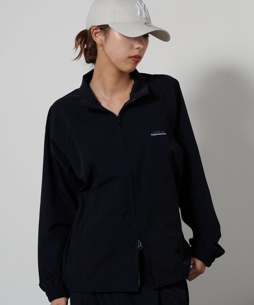 THOUSAND MILE(サウザンドマイル)の「THOUSAND MILE/サウザンドマイル ZIP BLOUSON&T-SHIRT&PANTS SET UP セットアップ(セットアップ・メンズ・チャコール/パープル/ブラック/ブルー・S)」の2枚目の写真