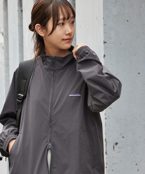 THOUSAND MILE(サウザンドマイル)の「THOUSAND MILE/サウザンドマイル ZIP BLOUSON&T-SHIRT&PANTS SET UP セットアップ(セットアップ・メンズ・チャコール/パープル/ブラック/ブルー・S)」の5枚目の写真