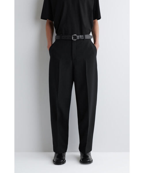 ウールブレンドストレートレッグパンツ（スラックス）｜COS（コス）の