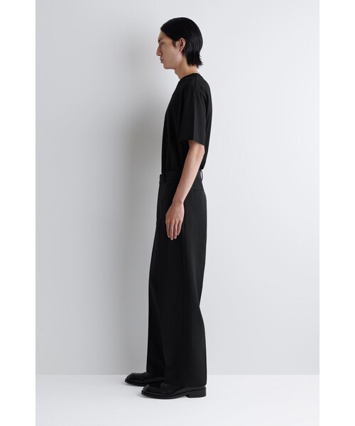 ウールブレンドストレートレッグパンツ（スラックス）｜COS（コス）の