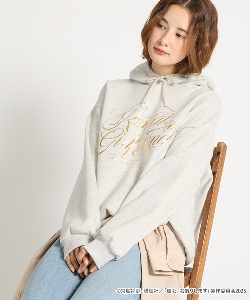 Union Studio(ユニオンスタジオ)の「【彼女、お借りします】<ZOZO限定販売>グラフィックデザインオーバーサイズ裏起毛スウェットパーカー(パーカー・メンズ・ブラック系3/ベージュ系2/スミクロ/オートミール/ブラック系2/ベージュ系3・M/L)」の15枚目の写真