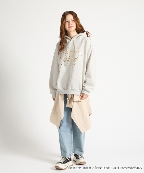 Union Studio(ユニオンスタジオ)の「【彼女、お借りします】<ZOZO限定販売>グラフィックデザインオーバーサイズ裏起毛スウェットパーカー(パーカー・メンズ・ブラック系3/ベージュ系2/スミクロ/オートミール/ブラック系2/ベージュ系3・M/L)」の16枚目の写真