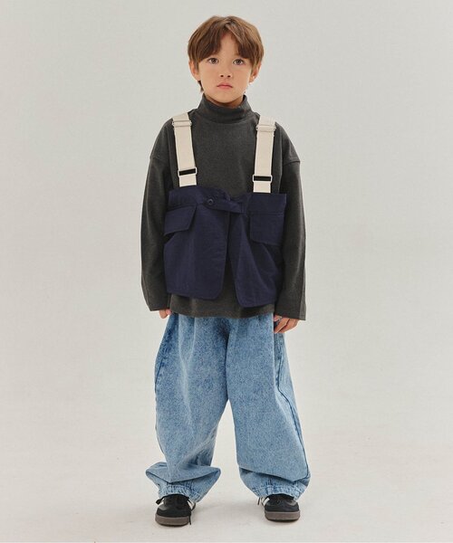 BREEZE(ブリーズ)の「【WEB限定/ジュニア対応】 ユーティリティベスト(ベスト・キッズ・ベージュ/ネイビー・100/120/140)」の12枚目の写真