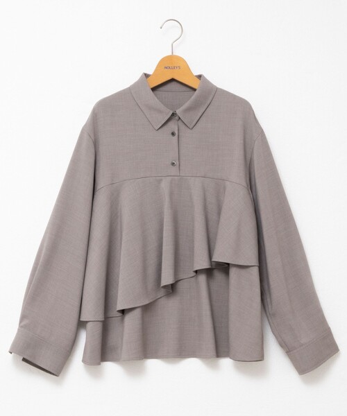 セール】【一部WEB限定色アイテム】ウォッシャブルフリルプルオーバー