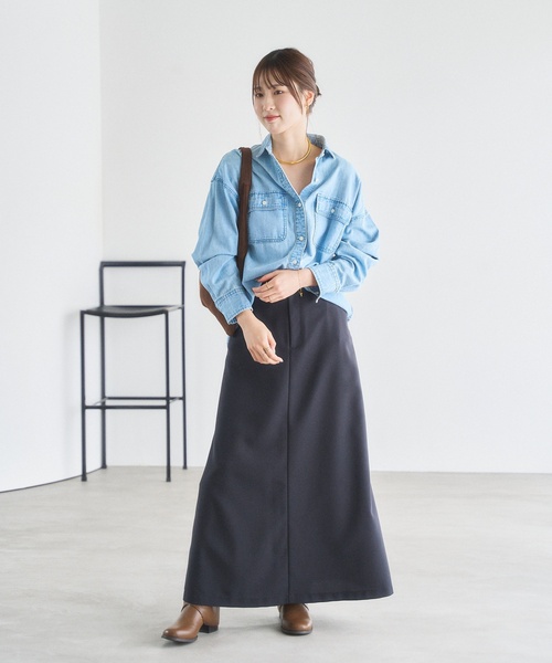 MILOS（ミロス）の「MILOS/ミロス SUEDE TRIANGLE BAG（ショルダーバッグ・レディース・ブラウン・FREE）」の2枚目の写真