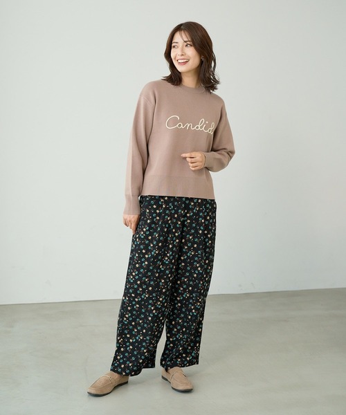 FOUND GOOD（ファウンドグッド）の「コードシシュウロゴニット（ニット/セーター・レディース・ネイビー/ベージュ/ブラック/グレー系5・S/M/L）」の12枚目の写真