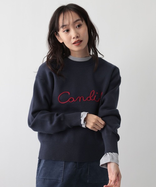 FOUND GOOD（ファウンドグッド）の「コードシシュウロゴニット（ニット/セーター・レディース・ネイビー/ベージュ/ブラック/グレー系5・S/M/L）」の22枚目の写真