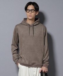 NANO universe | フェイクスエードフーディー 長袖(パーカー)