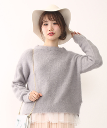 one after another NICE CLAUP | 【ナイスクラップ】起毛ボトルネックニット(ニット/セーター)