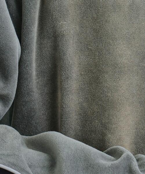 tk.TAKEO KIKUCHI（ティーケータケオキクチ）の「ヴィンテージライクベロアジップパーカー（パーカー・メンズ・ブラック/ライトグレー・02/03）」の11枚目の写真