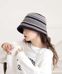 Sense of Grace（センスオブグレース）の「ボーダー　縮絨ハット（ハット）」