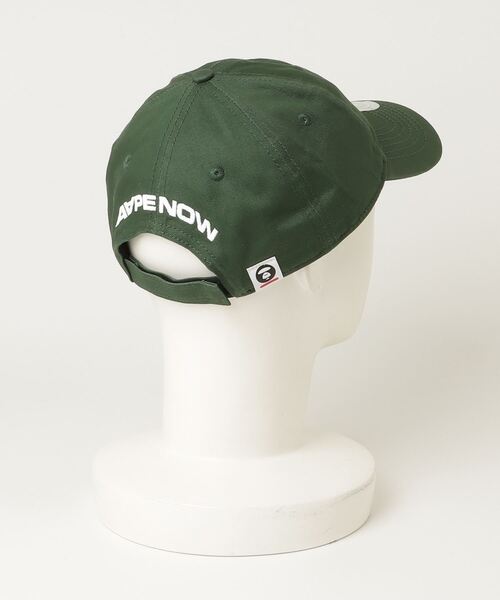 A BATHING APE」 キャップ FREE グリーン メンズ BAPE Patch Snapback