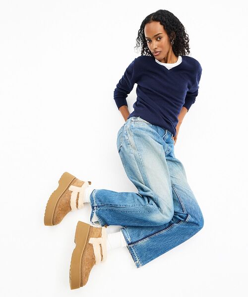 クリスティーナ ブーティ・シグネチャー スエード（ブーツ