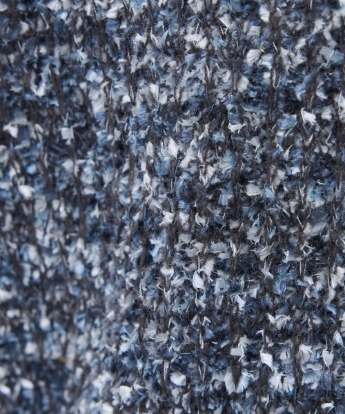 COLLAGE GALLARDAGALANTE(コラージュガリャルダガランテ)の「ツイードライクニットジャケット(カーディガン/ボレロ・レディース・ベージュ/チャコールグレー・FREE)」の19枚目の写真