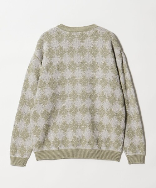 BEAUTY&YOUTH UNITED ARROWS（ビューティーアンドユースユナイテッドアローズ）の「ロンバス パターン クルーネック ニット ウォッシャブル（ニット/セーター・メンズ・ダークグレー/ライトグレー・XL/M/L/S）」の10枚目の写真