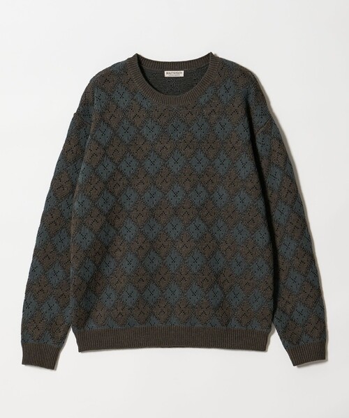BEAUTY&YOUTH UNITED ARROWS（ビューティーアンドユースユナイテッドアローズ）の「ロンバス パターン クルーネック ニット ウォッシャブル（ニット/セーター・メンズ・ダークグレー/ライトグレー・XL/M/L/S）」の13枚目の写真