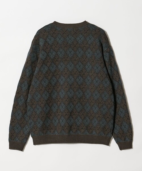 BEAUTY&YOUTH UNITED ARROWS（ビューティーアンドユースユナイテッドアローズ）の「ロンバス パターン クルーネック ニット ウォッシャブル（ニット/セーター・メンズ・ダークグレー/ライトグレー・XL/M/L/S）」の14枚目の写真