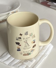 Made in I(ChCAC)dog print mug(OX/}OJbv/^u[)