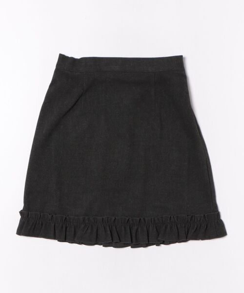 flower（フラワー）の「フリルミニスカート（スカート・レディース・ブラウン・FREE）」の3枚目の写真