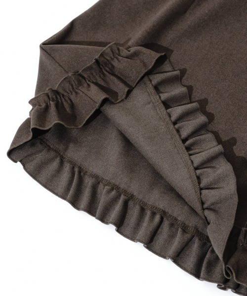 flower（フラワー）の「フリルミニスカート（スカート・レディース・ブラウン・FREE）」の16枚目の写真